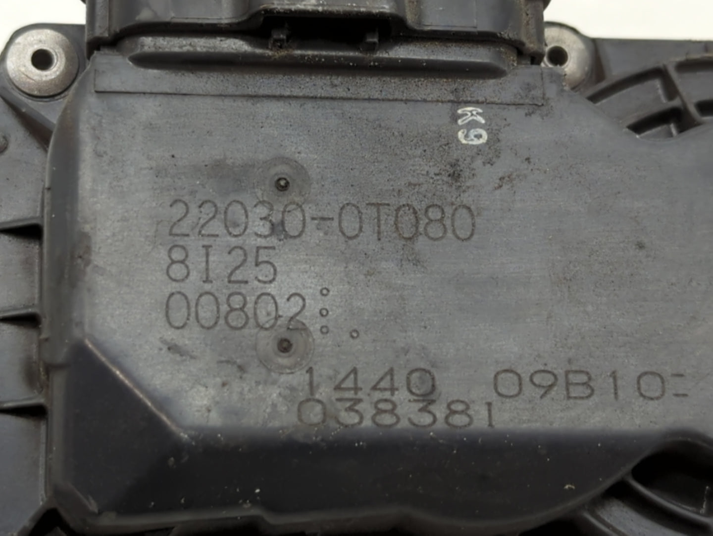 2011-2019 Toyota Corolla Throttle Body P/N:22030-0T080 Fits Fits 2011 2012 2013 2014 2015 2016 2017 2018 2019 OEM Used Auto 