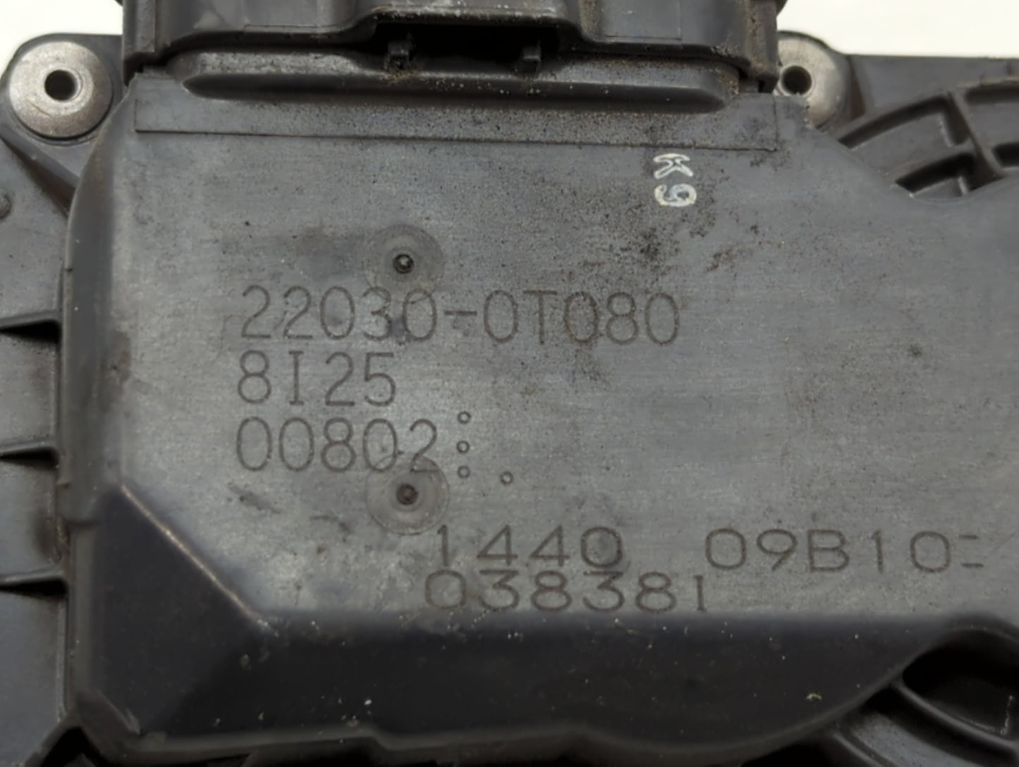 2011-2019 Toyota Corolla Throttle Body P/N:22030-0T080 Fits Fits 2011 2012 2013 2014 2015 2016 2017 2018 2019 OEM Used Auto 