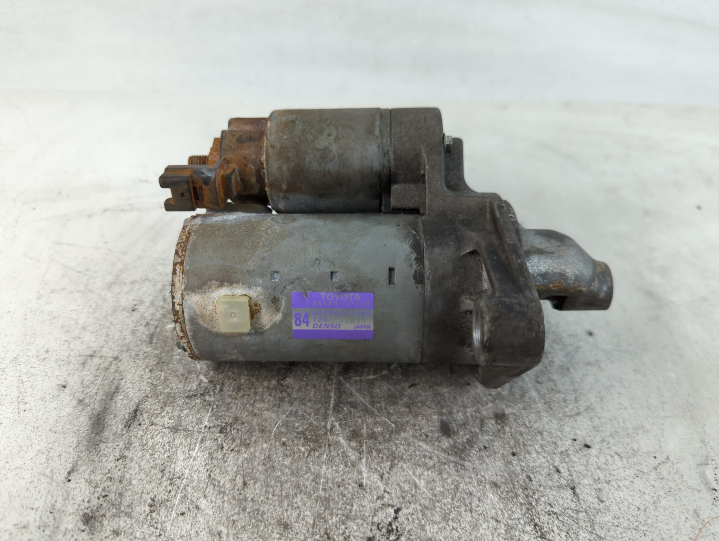 2015-2022 Toyota Corolla Car Starter Motor Solenoid OEM P/N:438000-2900 28100-37130 Fits OEM Used Auto Parts - Oemusedautopa