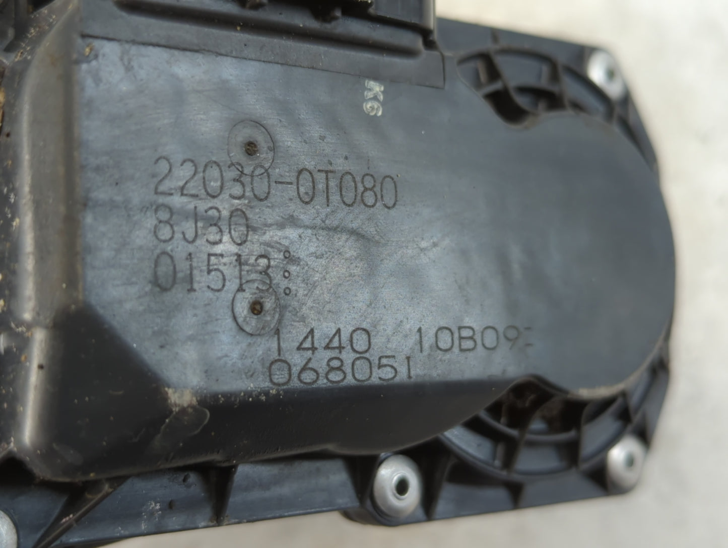2011-2019 Toyota Corolla Throttle Body P/N:22030-0T080 Fits Fits 2011 2012 2013 2014 2015 2016 2017 2018 2019 OEM Used Auto 