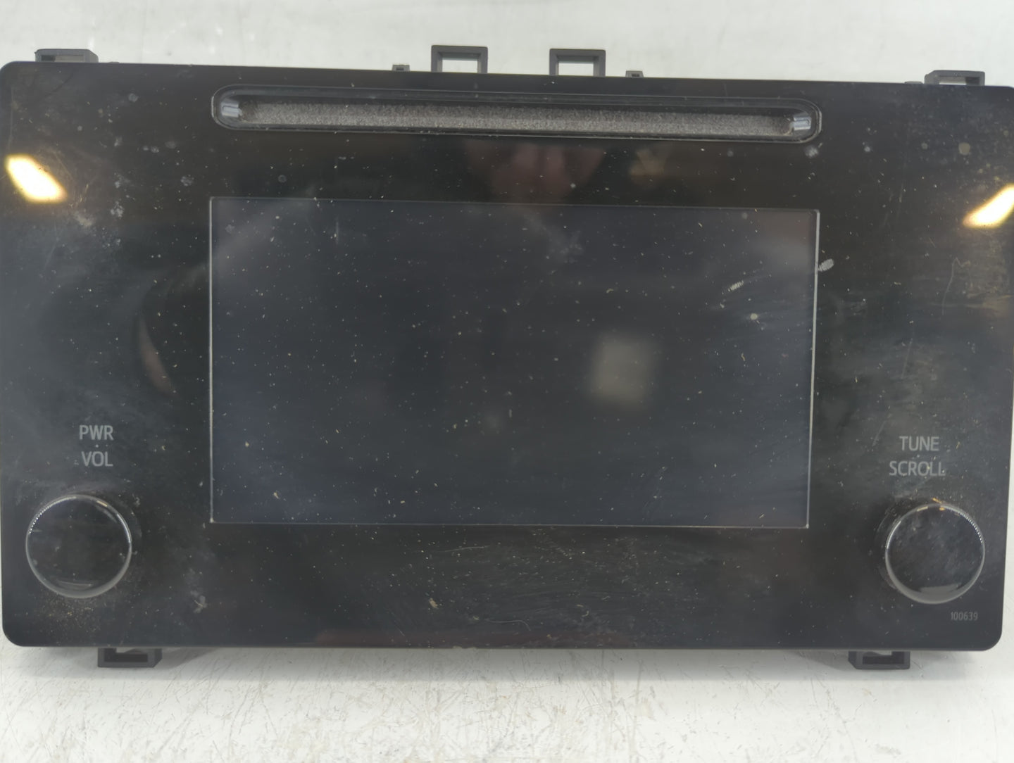 2017-2019 Toyota Corolla Radio AM FM Cd Player Receiver Replacement P/N:86140-02521 Fits Fits 2017 2018 2019 OEM Used Auto P
