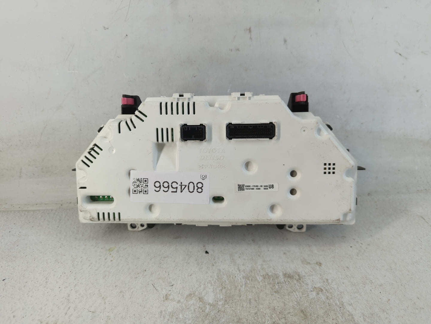 2018-2019 Toyota Corolla Instrument Cluster Speedometer Gauges P/N:TN157580-9380 83800-F2U80-00 Fits Fits 2018 2019 OEM Used