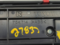 2019 Toyota Corolla Climate Control Module Temperature AC/Heater Replacement P/N:75K714 Fits OEM Used Auto Parts - Oemusedau