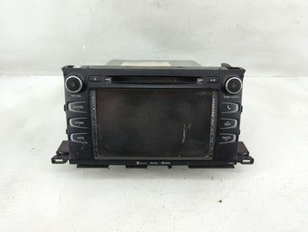 compare product 2017-2019 Toyota Highlander Radio AM FM Cd Player Receiver Replacement P/N:86140-0E241 Fits Fits 2017 2018 2019 OEM Used Auto Parts