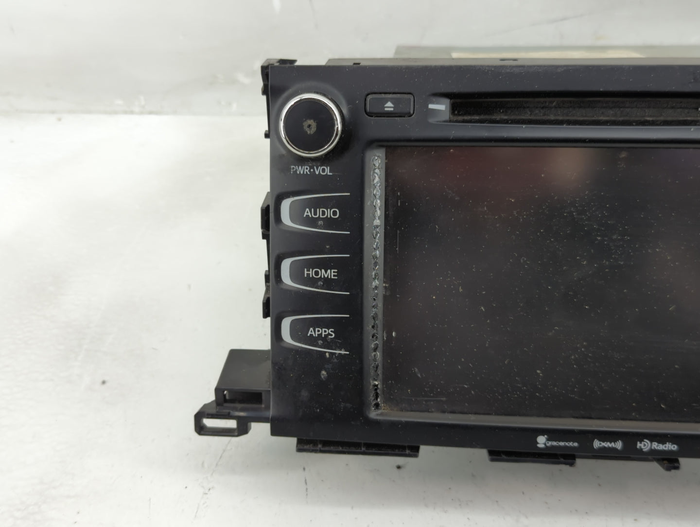 2017-2019 Toyota Highlander Radio AM FM Cd Player Receiver Replacement P/N:86140-0E241 Fits Fits 2017 2018 2019 OEM Used Aut
