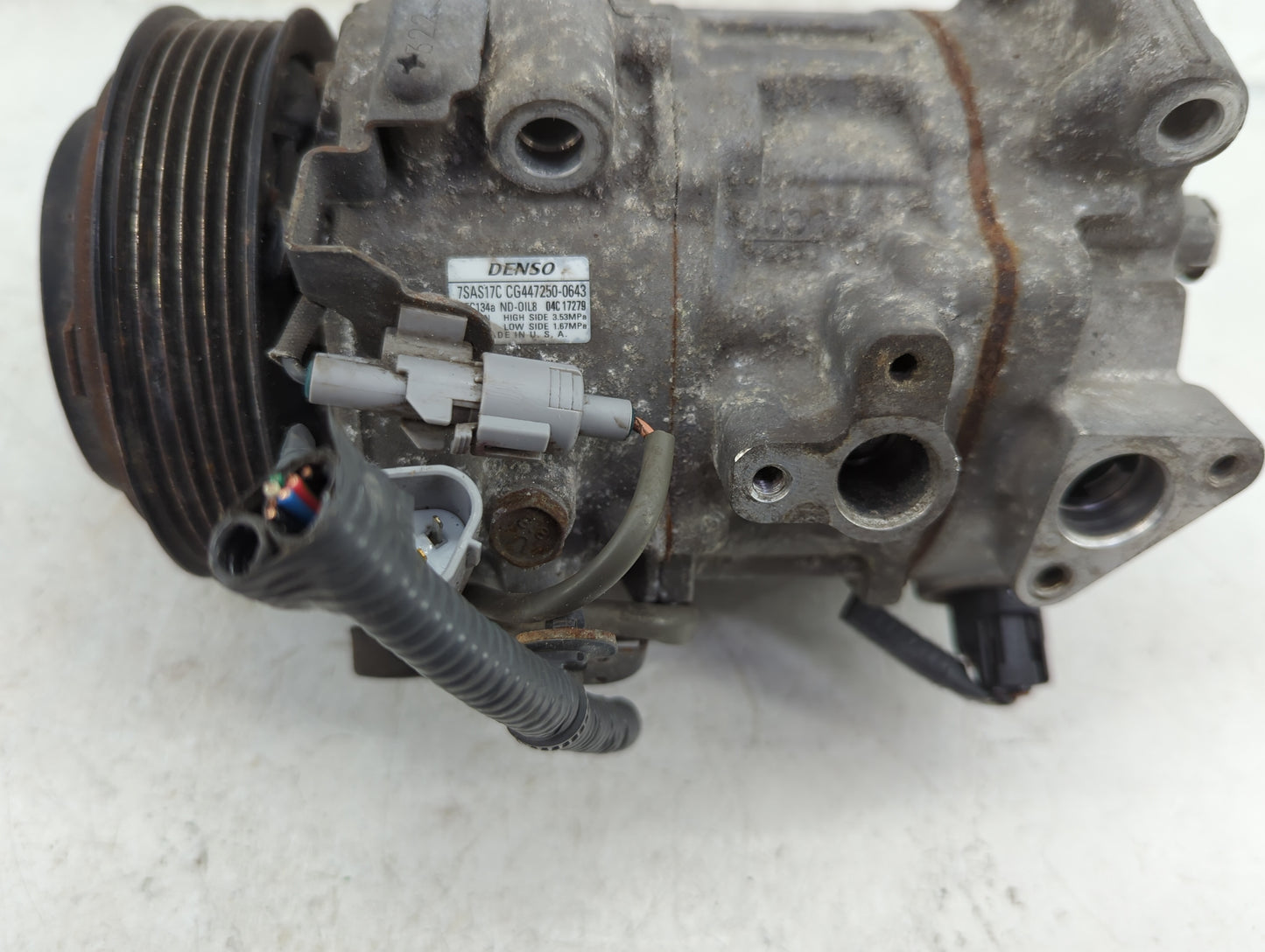 2014-2019 Toyota Highlander Air Conditioning A/c Ac Compressor Oem - Oemusedautoparts1.com