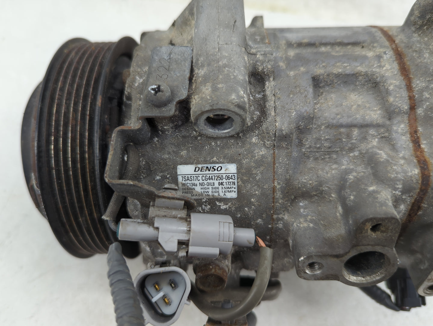 2014-2019 Toyota Highlander Air Conditioning A/c Ac Compressor Oem - Oemusedautoparts1.com