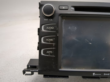 2017-2019 Toyota Highlander Radio AM FM Cd Player Receiver Replacement Fits Fits 2017 2018 2019 OEM Used Auto Parts