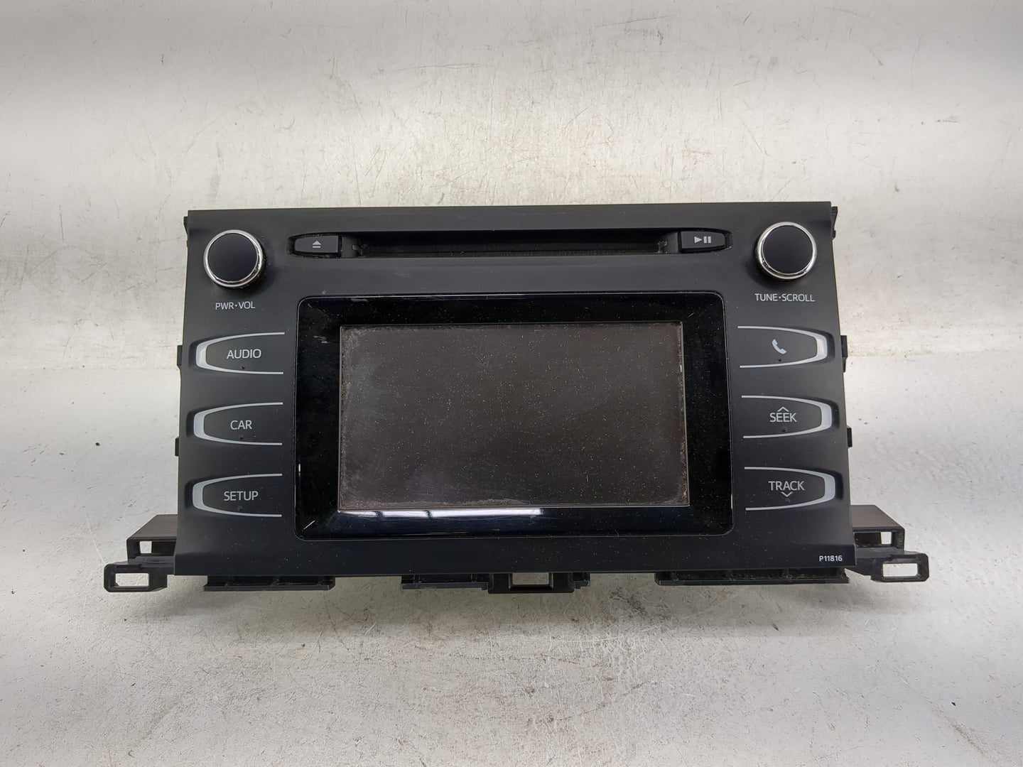 2018-2019 Toyota Highlander Radio AM FM Cd Player Receiver Replacement P/N:86140-0E231 CVH-2968, AJDK068 Fits Fits 2018 2019