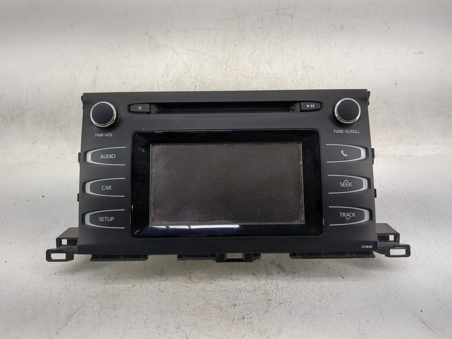 2018-2019 Toyota Highlander Radio AM FM Cd Player Receiver Replacement P/N:86140-0E231 CVH-2968, AJDK068 Fits Fits 2018 2019