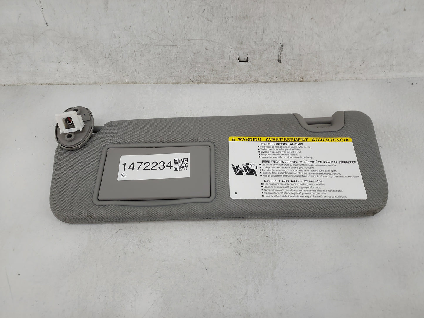 2014-2019 Toyota Highlander Sun Visor Shade Replacement Driver Left Mirror Fits Fits 2014 2015 2016 2017 2018 2019 OEM Used 