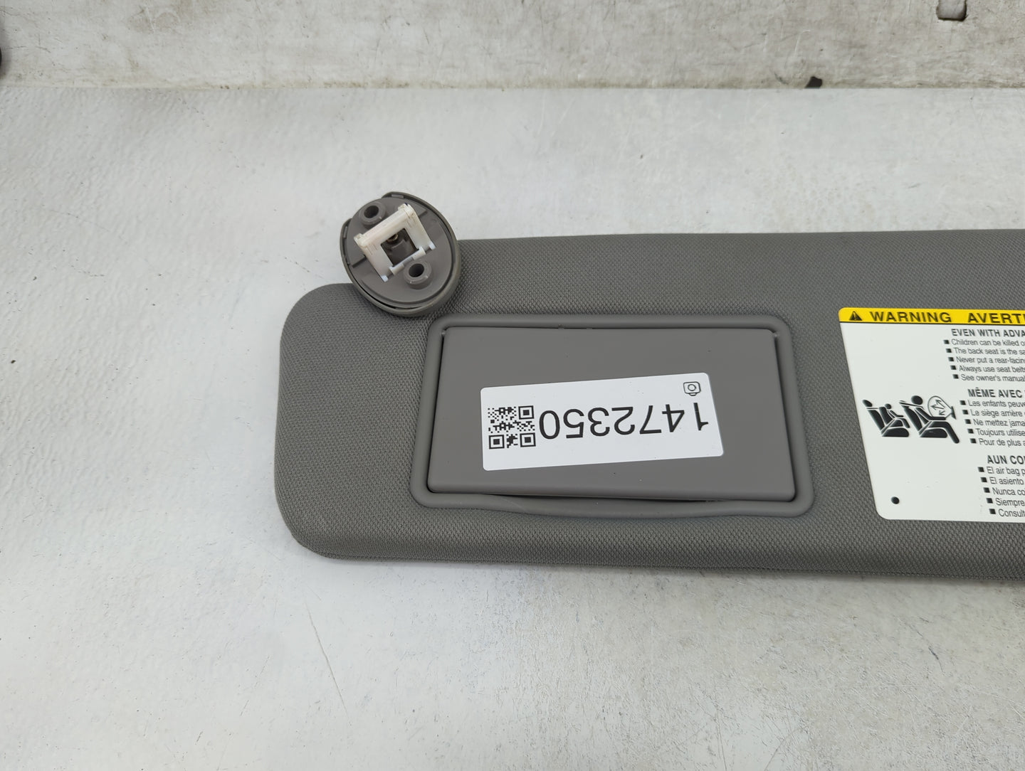 2014-2019 Toyota Highlander Sun Visor Shade Replacement Driver Left Mirror Fits Fits 2014 2015 2016 2017 2018 2019 OEM Used 