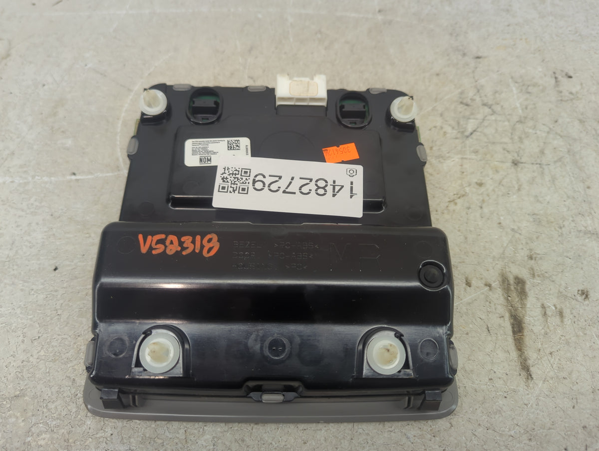 2014-2019 Toyota Highlander Overhead Console W/rear Climate Control Tan - Oemusedautoparts1.com