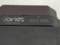 2019 Toyota Prius ABS Pump Control Module Replacement P/N:47210-47C60 Fits OEM Used Auto Parts - Oemusedautoparts1.com