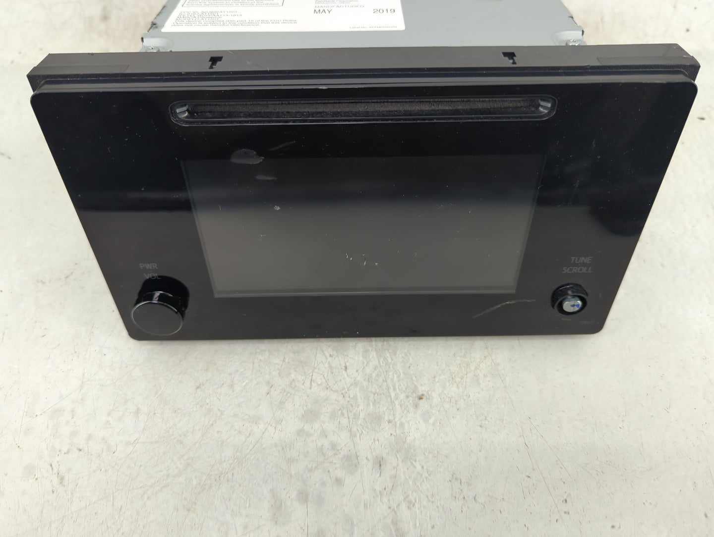 2018-2020 Toyota Prius Radio AM FM Cd Player Receiver Replacement Fits Fits 2018 2019 2020 OEM Used Auto Parts - Oemusedauto
