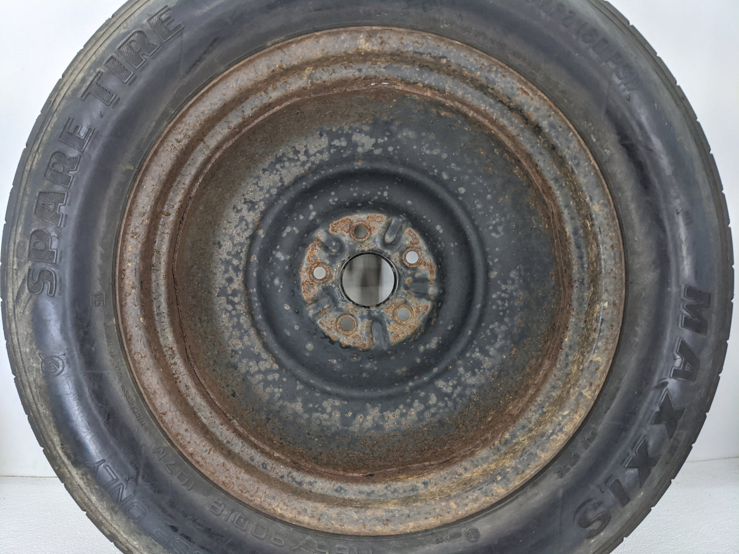 2019-2022 Toyota Rav4 Spare Donut Tire Wheel Rim Oem - Oemusedautoparts1.com