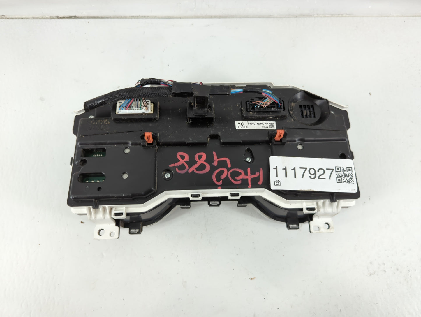 2019-2020 Toyota Rav4 Instrument Cluster Speedometer Gauges P/N:257550-2185 83800-42Y00 Fits Fits 2019 2020 OEM Used Auto Pa