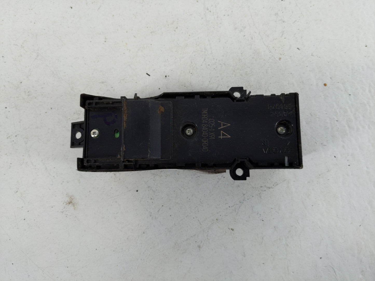2019-2020 Toyota Rav4 Master Power Window Switch Replacement Driver Side Left P/N:84040-12150 Fits Fits 2019 2020 OEM Used A