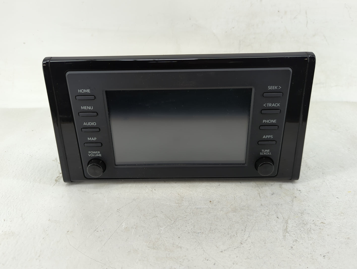 2019-2021 Toyota Rav4 Radio AM FM Cd Player Receiver Replacement P/N:86140-42690 Fits Fits 2019 2020 2021 OEM Used Auto Part