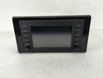 2019-2021 Toyota Rav4 Radio AM FM Cd Player Receiver Replacement P/N:86140-42690 Fits Fits 2019 2020 2021 OEM Used Auto Part