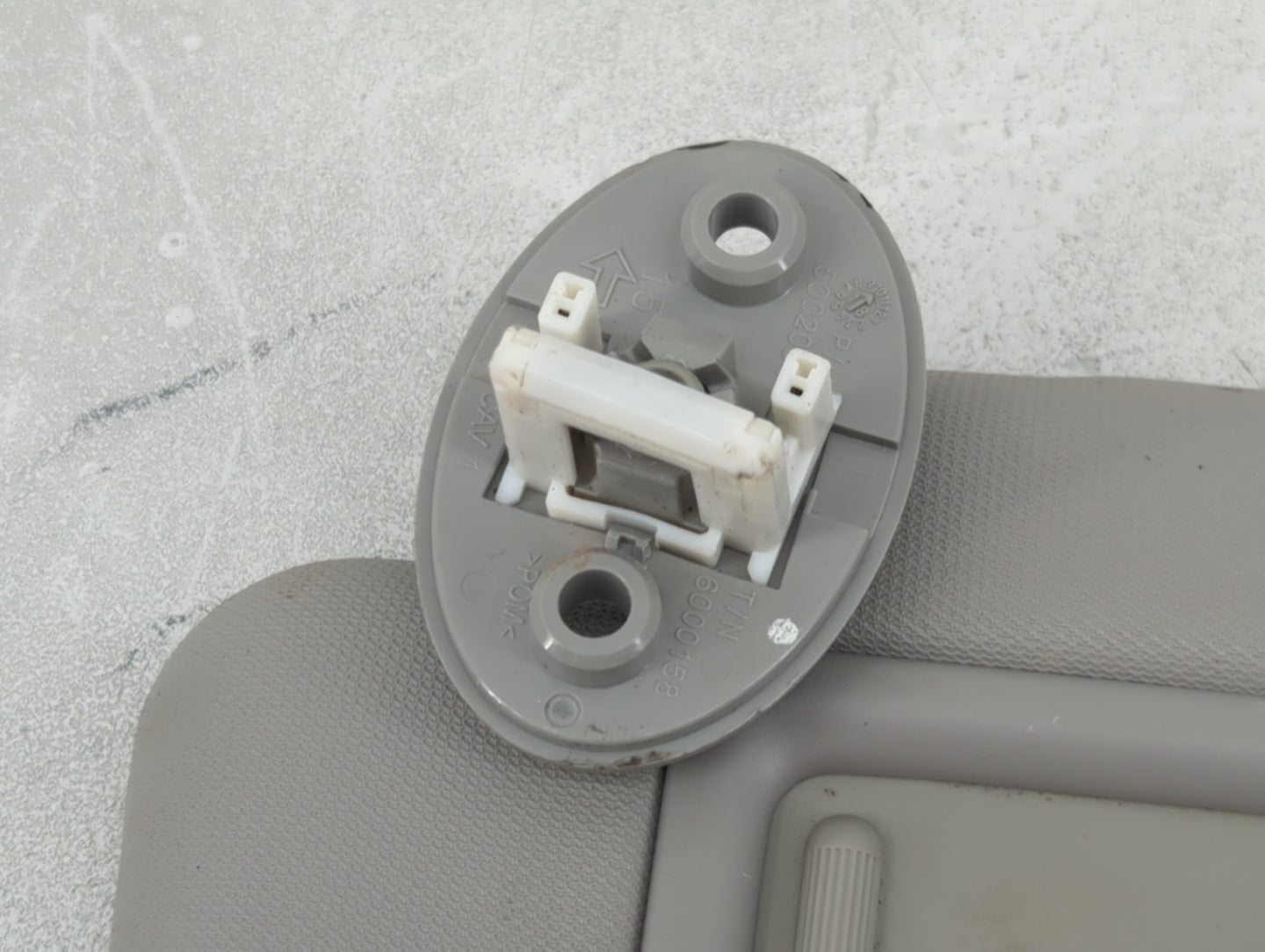 2019 Toyota Rav4 Sun Visor Shade Replacement Driver Left Mirror Fits OEM Used Auto Parts - Oemusedautoparts1.com