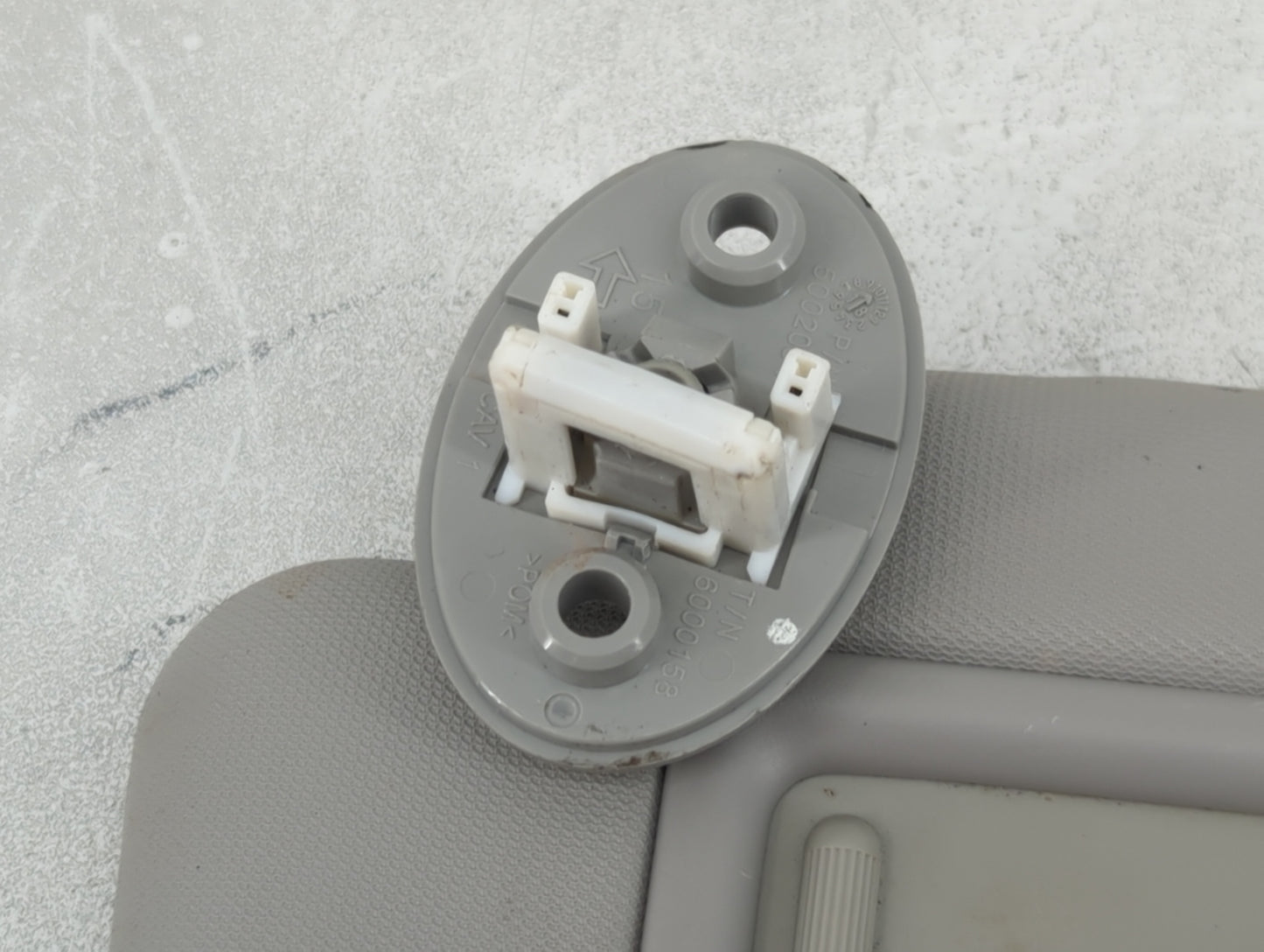 2019 Toyota Rav4 Sun Visor Shade Replacement Driver Left Mirror Fits OEM Used Auto Parts - Oemusedautoparts1.com