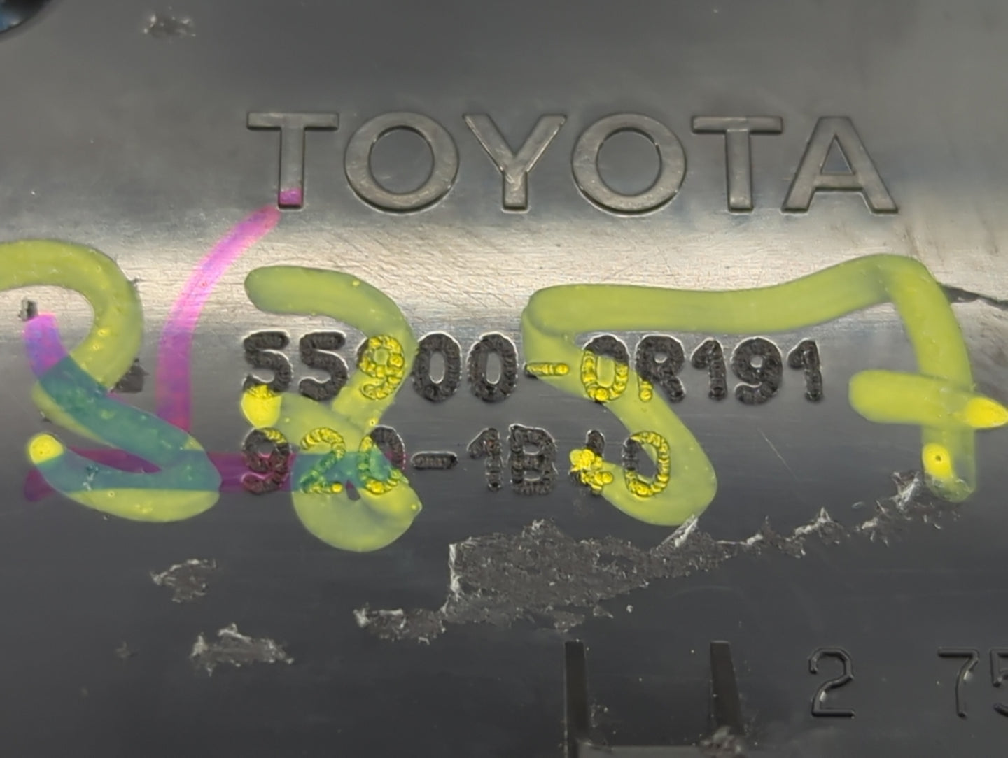 2019-2022 Toyota Rav4 Climate Control Module Temperature AC/Heater Replacement P/N:55900-0R191 75K863 Fits OEM Used Auto Par