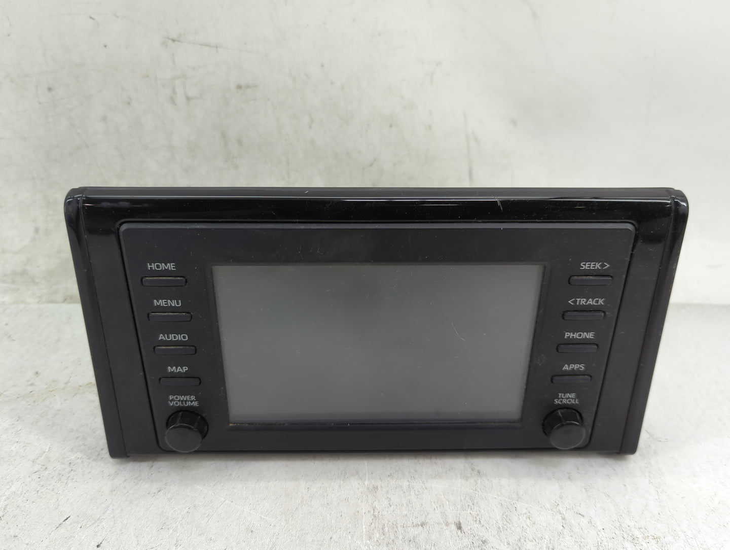 2019-2021 Toyota Rav4 Radio AM FM Cd Player Receiver Replacement P/N:86140-0R230 Fits Fits 2019 2020 2021 OEM Used Auto Part