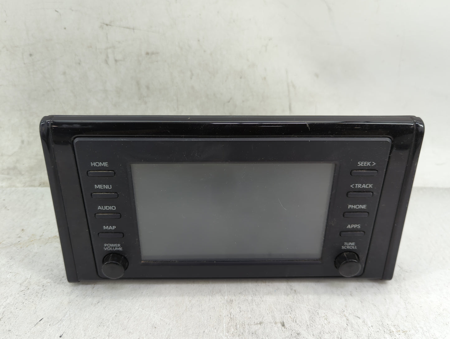 2019-2021 Toyota Rav4 Radio AM FM Cd Player Receiver Replacement P/N:86140-0R230 Fits Fits 2019 2020 2021 OEM Used Auto Part