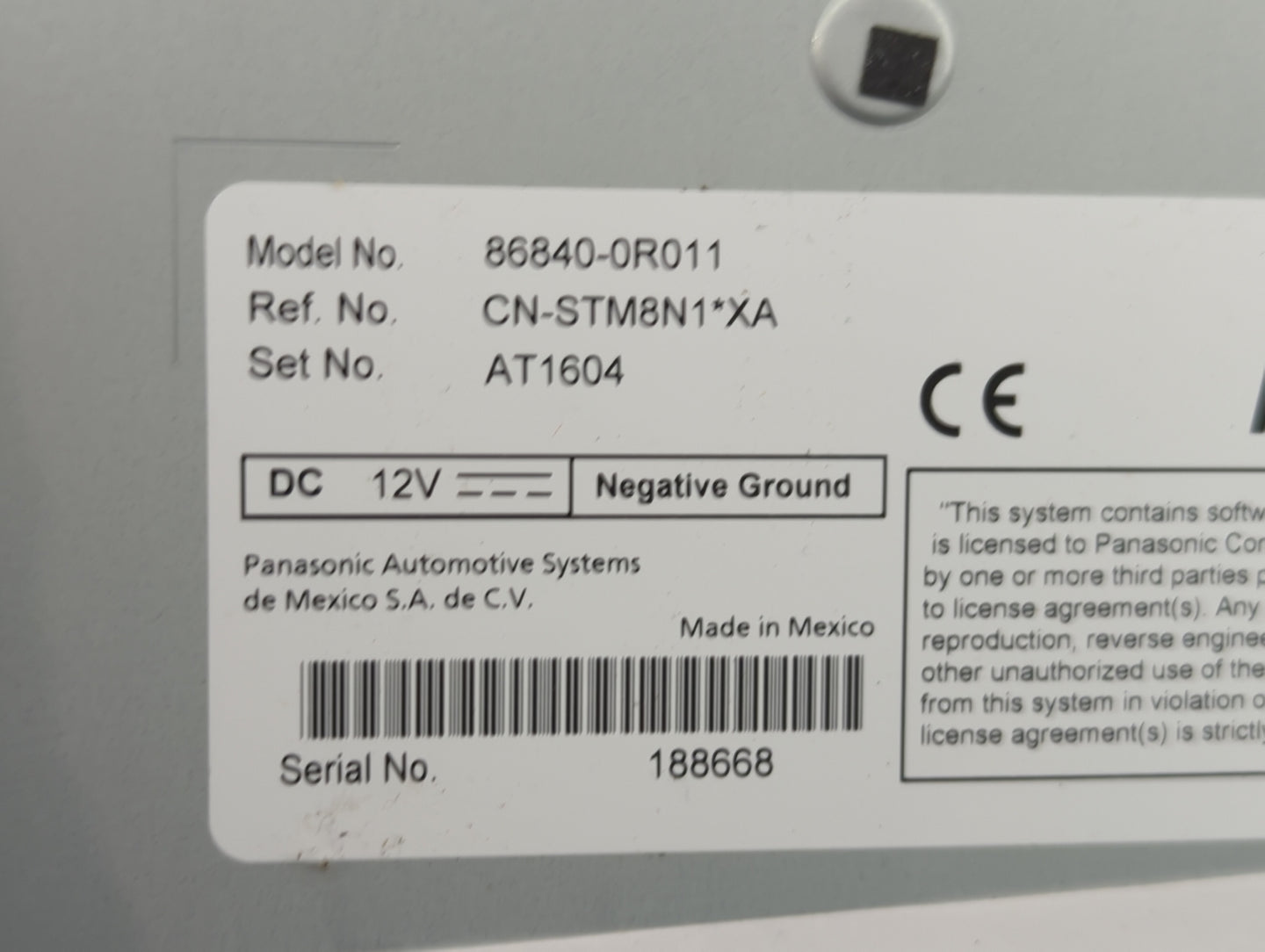 2019-2021 Toyota Rav4 Driver Assist Control Module - Oemusedautoparts1.com