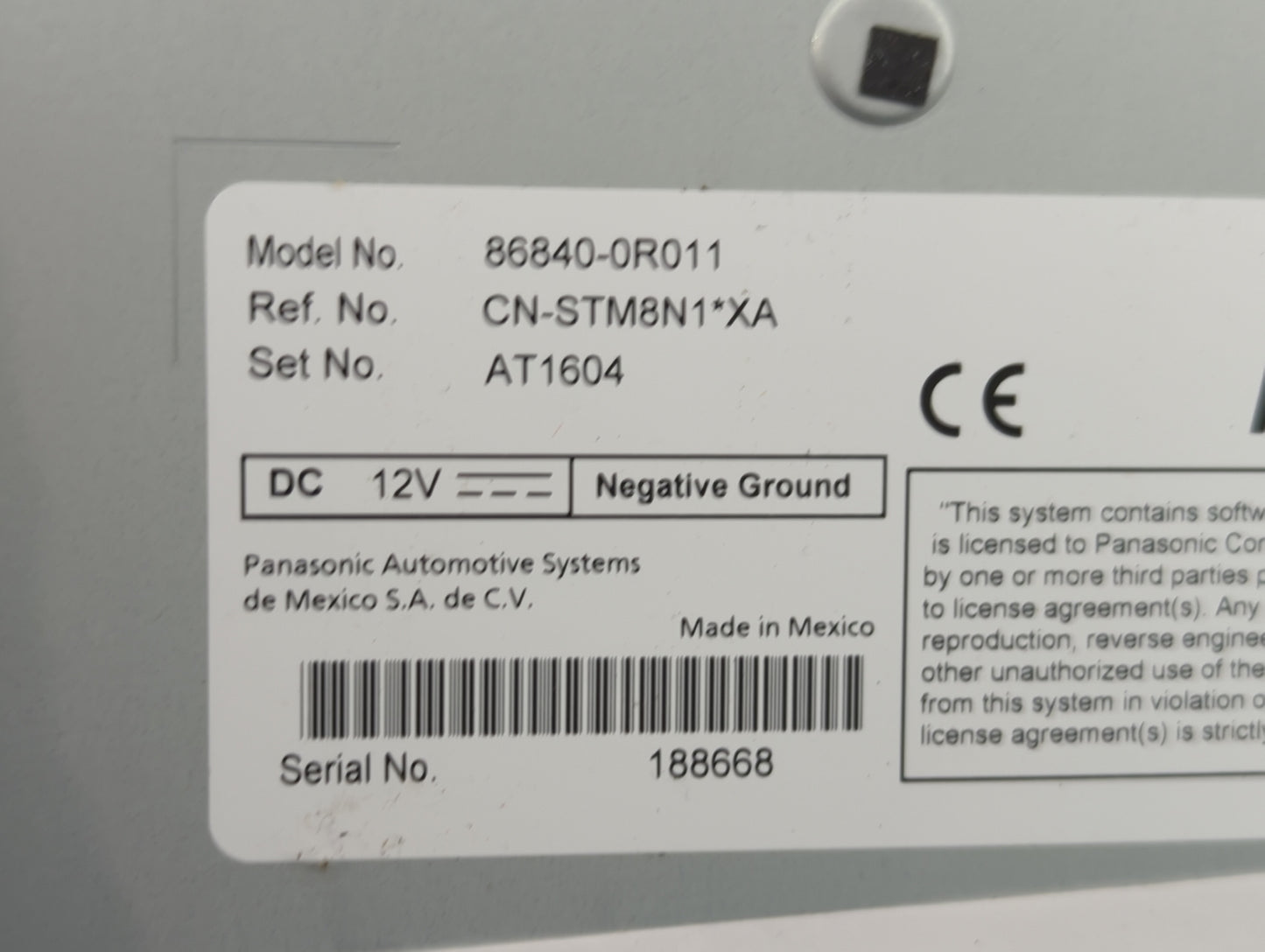2019-2021 Toyota Rav4 Driver Assist Control Module - Oemusedautoparts1.com