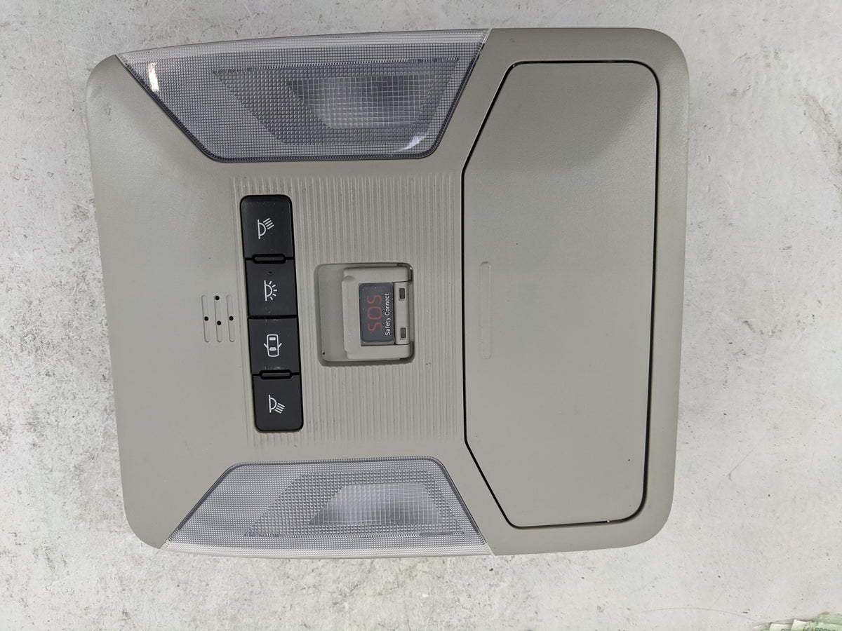2019-2022 Toyota Rav4 Overhead Console W/rear Climate Control Gray 1482913 - Oemusedautoparts1.com
