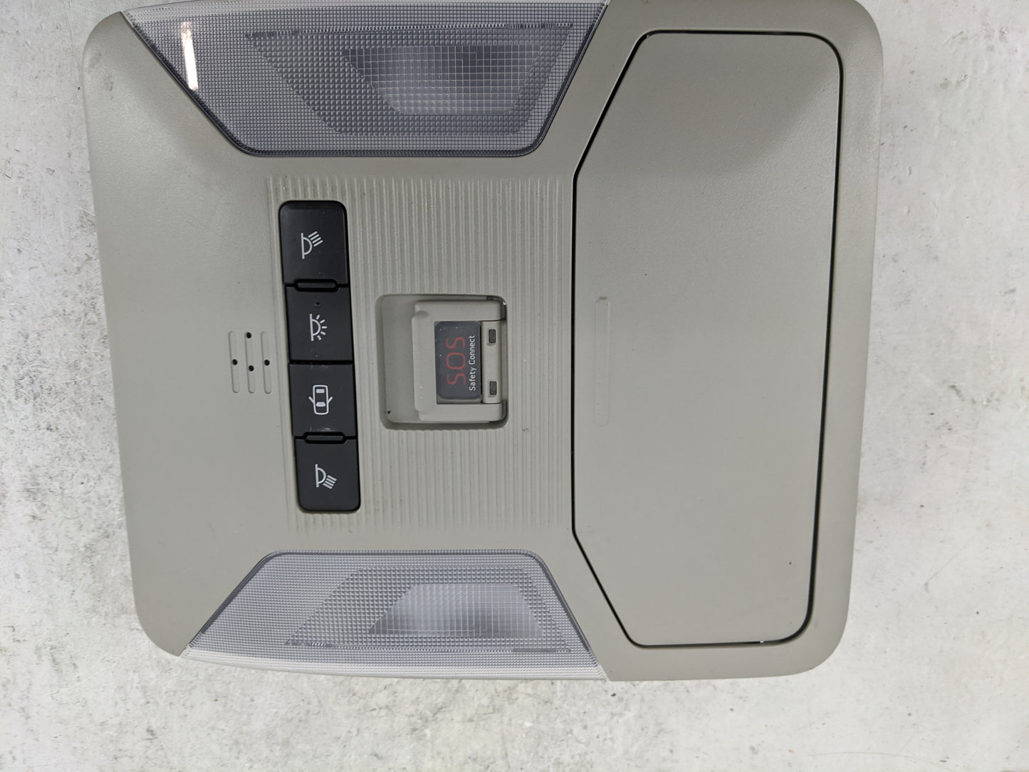 2019-2022 Toyota Rav4 Overhead Console W/rear Climate Control Gray 1482913 - Oemusedautoparts1.com
