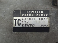 2019-2022 Toyota Rav4 Car Starter Motor Solenoid OEM P/N:28100-25050 438000-4031 Fits Fits 2018 2019 2020 2021 2022 OEM Used