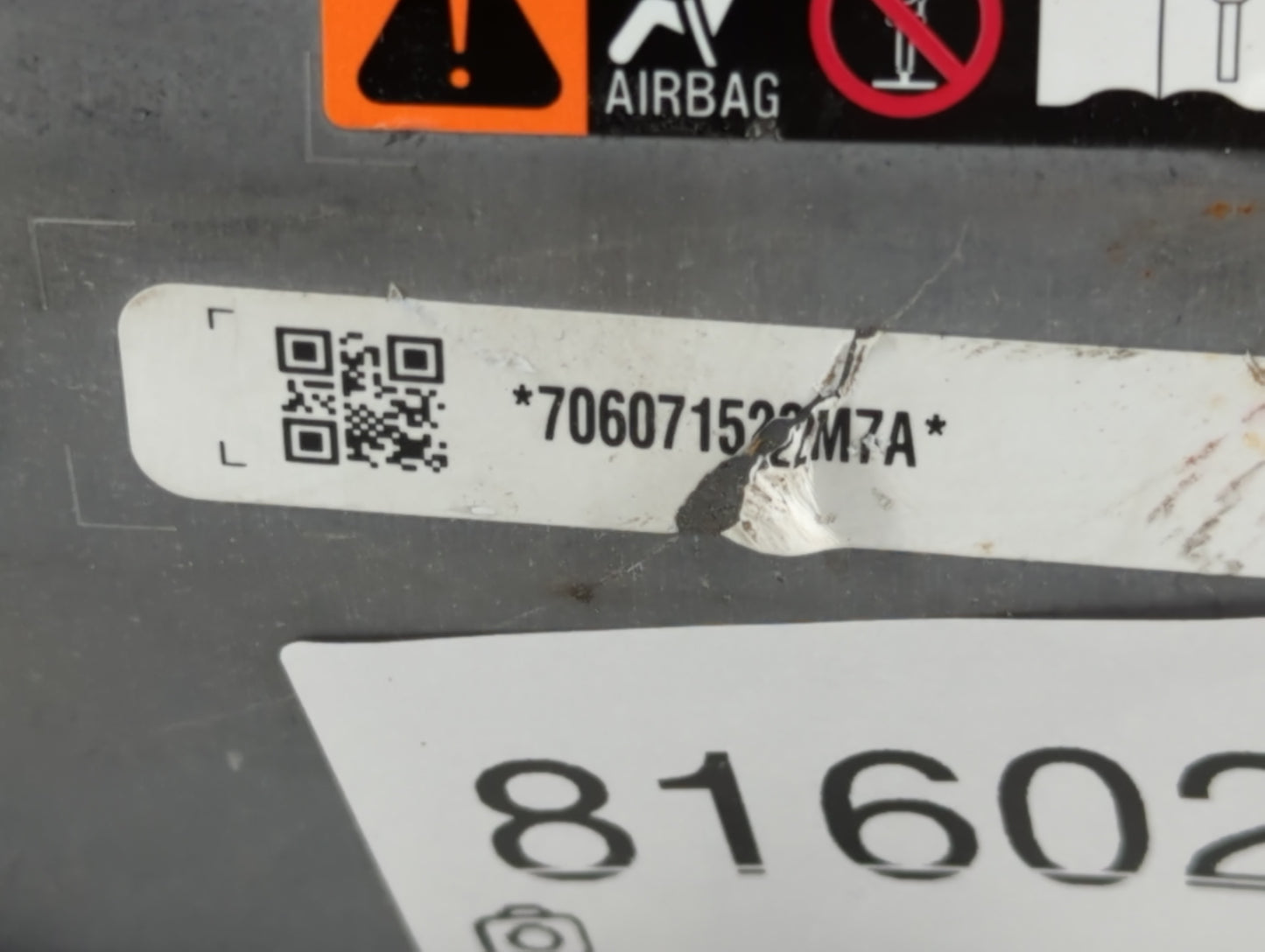 2019-2022 Toyota Rav4 Air Bag Passenger Right Knee OEM Fits Fits 2019 2020 2021 2022 OEM Used Auto Parts - Oemusedautoparts1