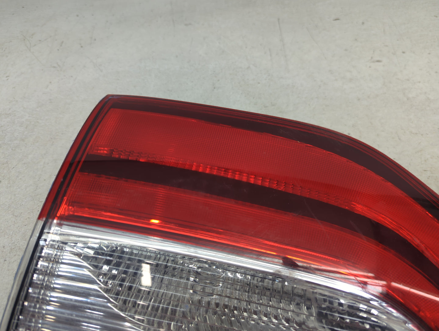 2015-2020 Toyota Sienna Driver Left Side Deck Lid Mounted Tail Light Red - Oemusedautoparts1.com