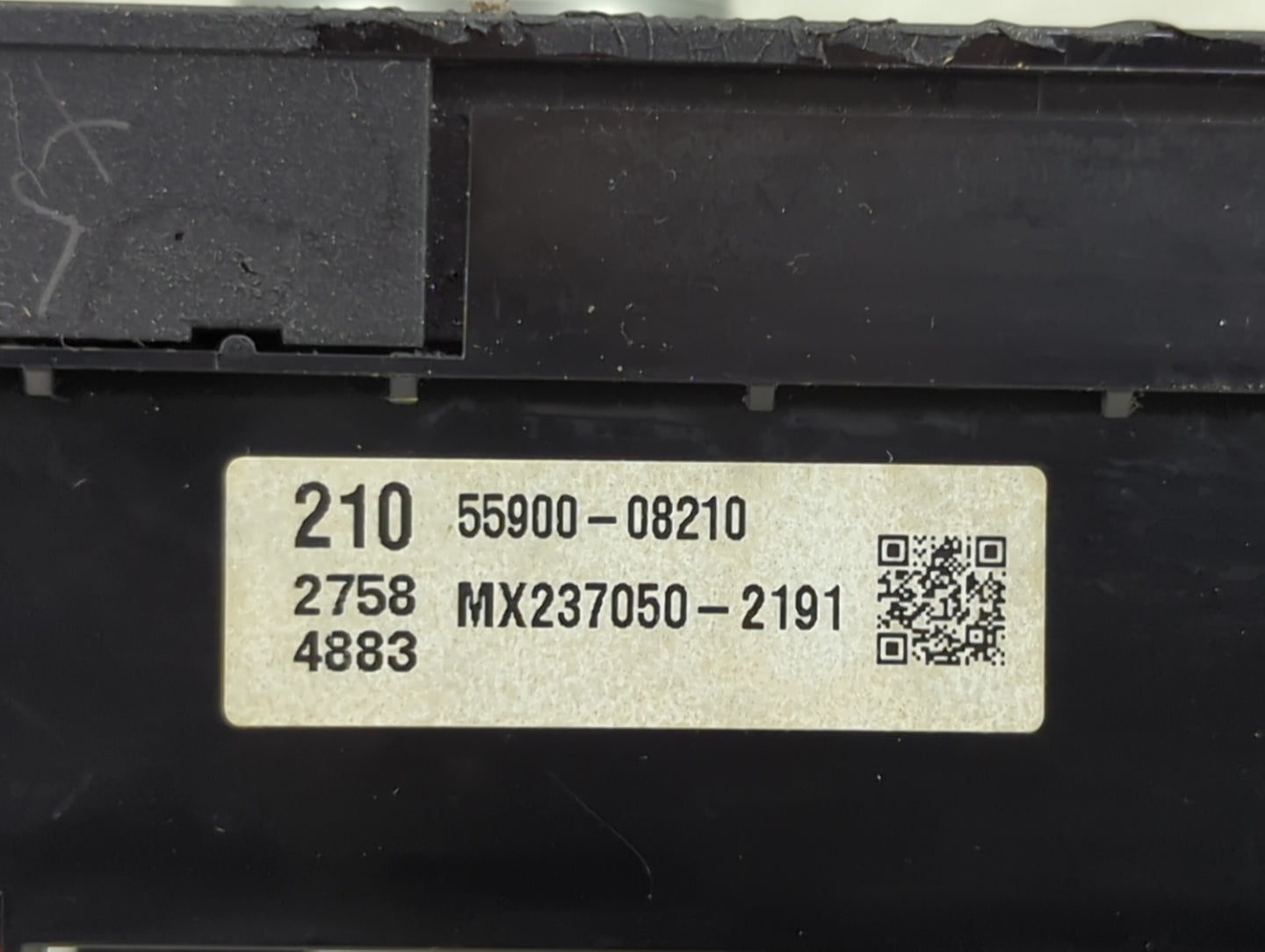 2018-2020 Toyota Sienna Climate Control Module Temperature AC/Heater Replacement P/N:55900-08210 Fits Fits 2018 2019 2020 OE