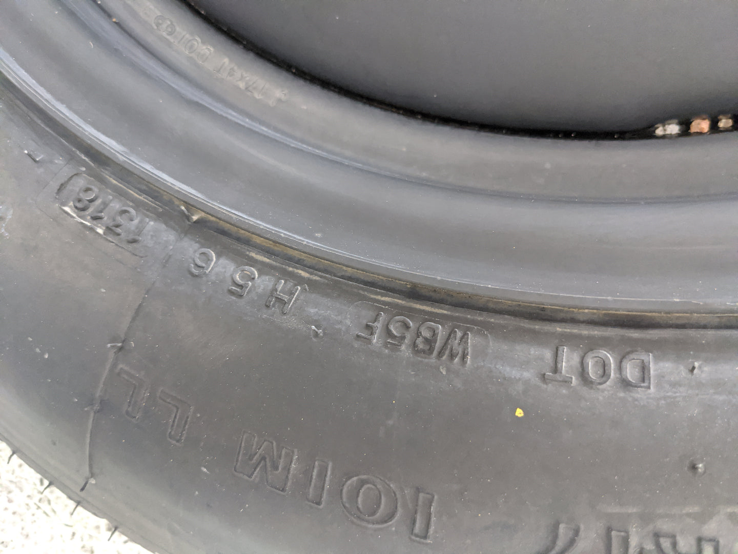2011-2020 Toyota Sienna Spare Donut Tire Wheel Rim Oem - Oemusedautoparts1.com