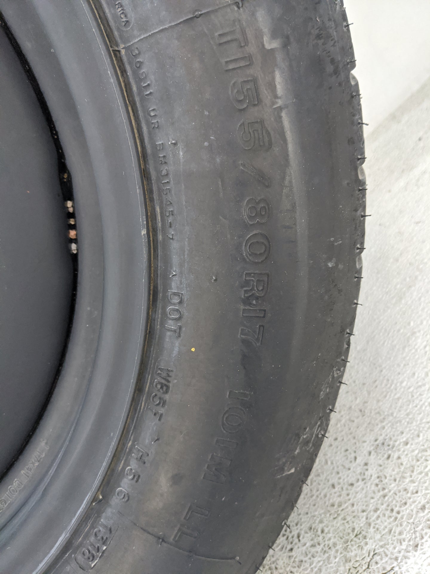 2011-2020 Toyota Sienna Spare Donut Tire Wheel Rim Oem - Oemusedautoparts1.com