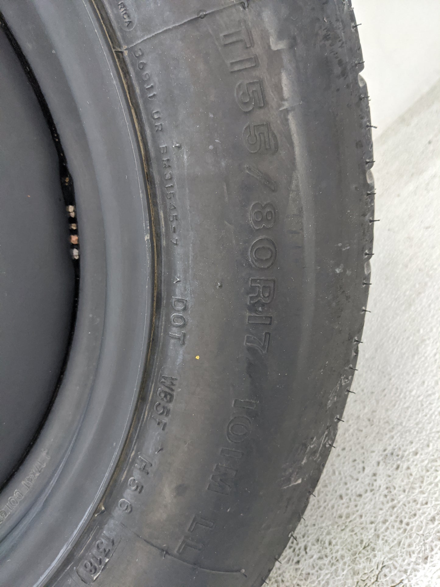 2011-2020 Toyota Sienna Spare Donut Tire Wheel Rim Oem - Oemusedautoparts1.com