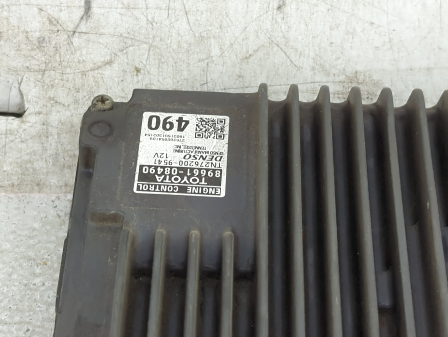 2018-2020 Toyota Sienna PCM Engine Control Computer ECU ECM PCU OEM P/N:89661-08490, TN276200-9541 Fits Fits 2018 2019 2020 