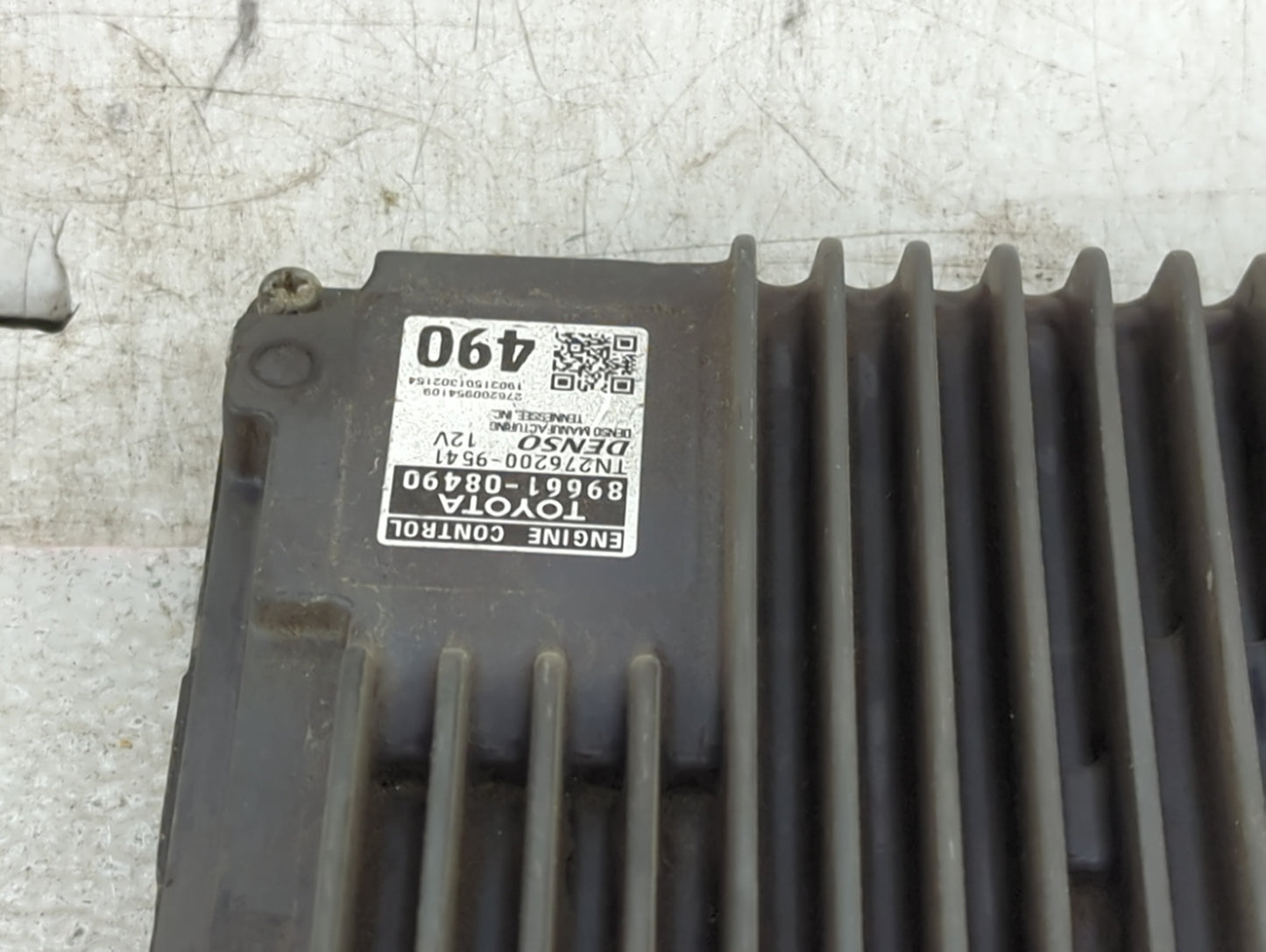 2018-2020 Toyota Sienna PCM Engine Control Computer ECU ECM PCU OEM P/N:89661-08490, TN276200-9541 Fits Fits 2018 2019 2020 