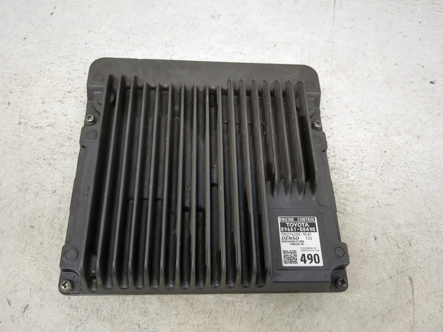 2018-2020 Toyota Sienna PCM Engine Control Computer ECU ECM PCU OEM P/N:89661-08490 Fits Fits 2018 2019 2020 OEM Used Auto P