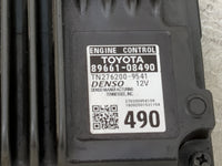 2018-2020 Toyota Sienna PCM Engine Control Computer ECU ECM PCU OEM P/N:89661-08490 Fits Fits 2018 2019 2020 OEM Used Auto P