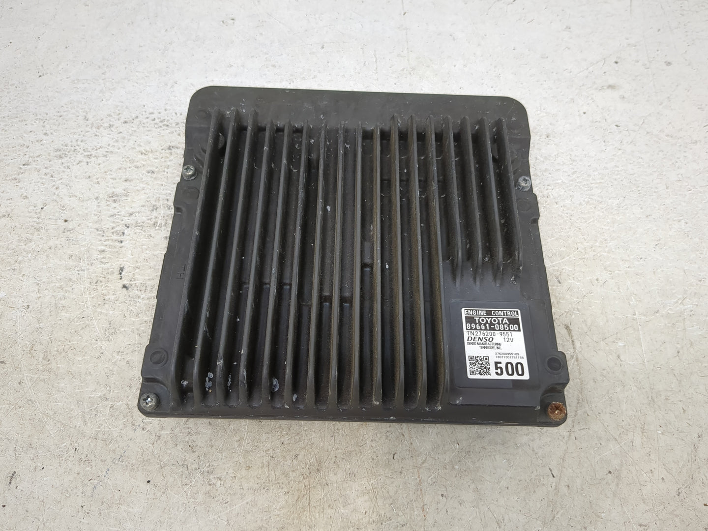 2018-2020 Toyota Sienna PCM Engine Control Computer ECU ECM PCU OEM P/N:89661-08500 Fits Fits 2018 2019 2020 OEM Used Auto P