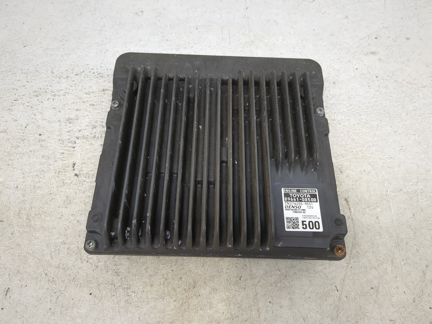 2018-2020 Toyota Sienna PCM Engine Control Computer ECU ECM PCU OEM P/N:89661-08500 Fits Fits 2018 2019 2020 OEM Used Auto P