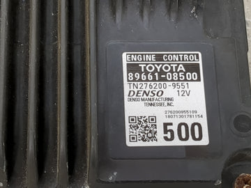 2018-2020 Toyota Sienna PCM Engine Control Computer ECU ECM PCU OEM P/N:89661-08500 Fits Fits 2018 2019 2020 OEM Used Auto Parts