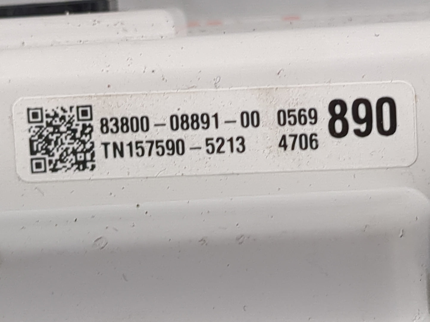 2019 Toyota Sienna Instrument Cluster Speedometer Gauges P/N:83800-08891-00 TN157590-5213 Miles: Fits OEM Used Auto Parts - 