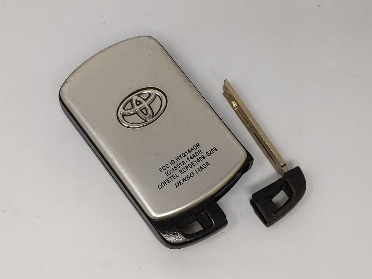 2011-2019 Toyota Sienna Keyless Entry Remote Hyq14adr 271451-5691 Gne - Oemusedautoparts1.com