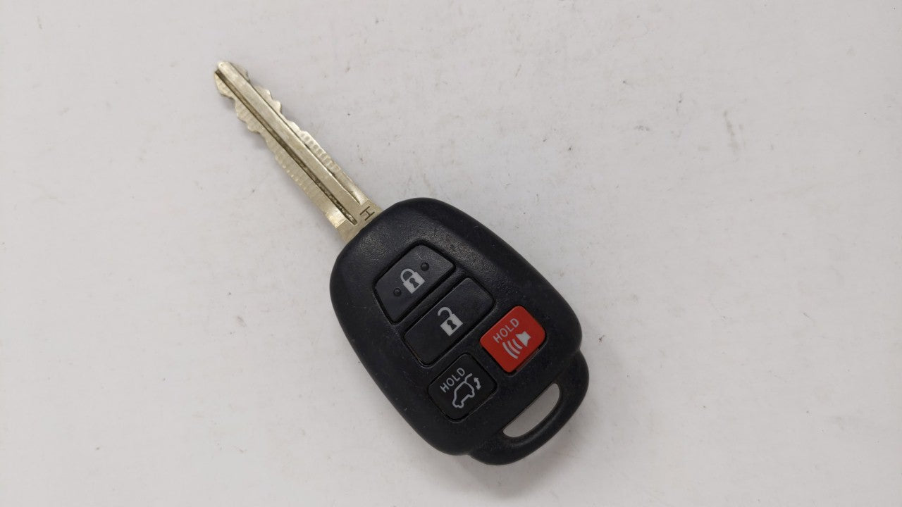 Toyota Keyless Entry Remote Fob Gq4-52t H Chip 4 Buttons - Oemusedautoparts1.com